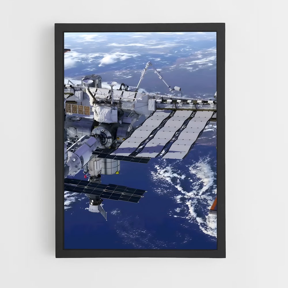 Poster Nébuleuse Futuriste – affiche Astronomie (vue 2)